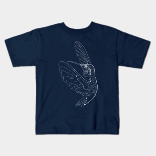 Hummingbird illustration Kids T-Shirt